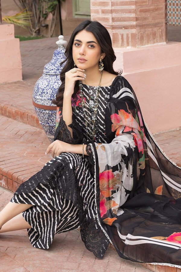 FRB Embroidered Lawn 2-Piece – Ivory Bloom (Copy)