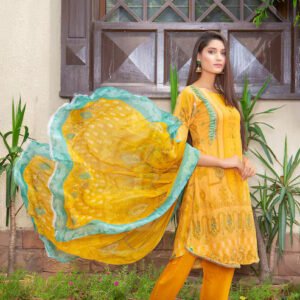 FRB Embroidered Lawn 2-Piece – Ivory Bloom