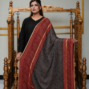 HERITAGE AJRAK — Organic Silk Sindhi Shawl